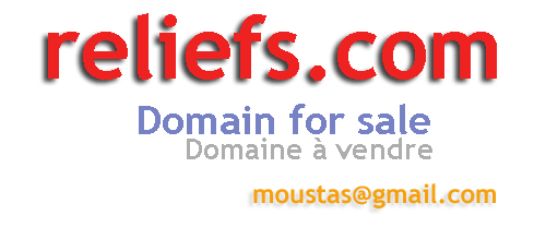 reliefs.com Domain for sale / Domaine  vendre / Domain zu verkaufen / Dominio en venta / Dominio in vendita / Domein te koop